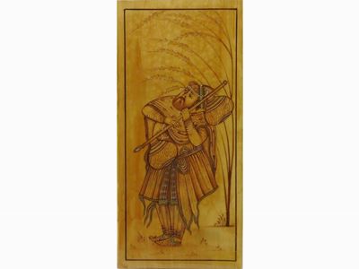 Sei Miniature su Avorio