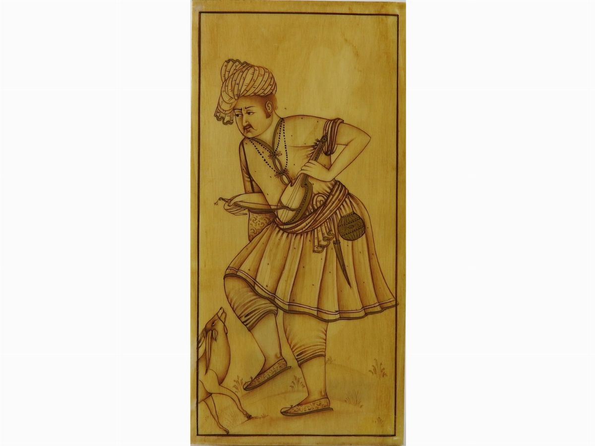 Sei Miniature su Avorio