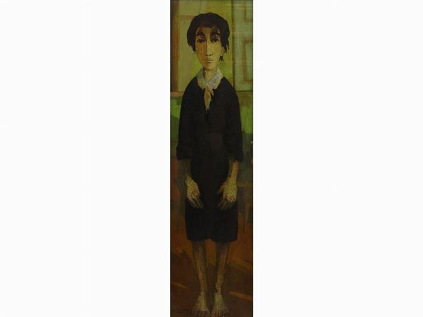Marcello Boccacci : Portrait of a Woman  ((1914-1996))  - Auction Modern and Contemporary Art - IV - Maison Bibelot - Casa d'Aste Firenze - Milano