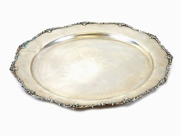 Round SIlver Tray
