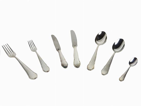 Silver Cutlery Set  - Auction Modern and Contemporary Art - IV - Maison Bibelot - Casa d'Aste Firenze - Milano