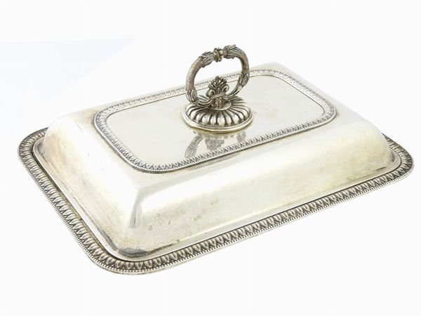 Silver Serving Dish