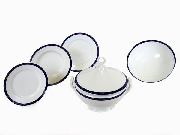 Porcelain Dish Set  (Richard Ginori)  - Auction Déballage: Interiors and Curiosities - I - Maison Bibelot - Casa d'Aste Firenze - Milano