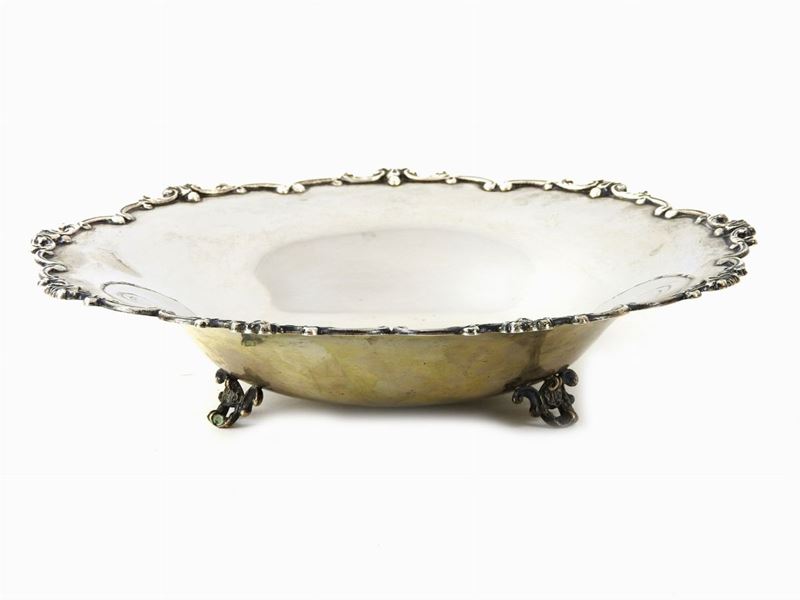 Cestino Rotondo in Argento