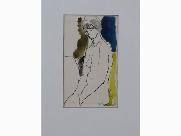 Aldo Salvadori : Nude  ((1905-2002))  - Auction Modern and Contemporary Art - IV - Maison Bibelot - Casa d'Aste Firenze - Milano