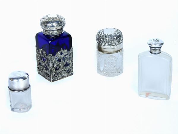 Four Old Crystal and Silver Bottles  - Auction Furniture and Old Master Paintings - III - Maison Bibelot - Casa d'Aste Firenze - Milano