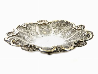 Cestino Rotondo in Argento