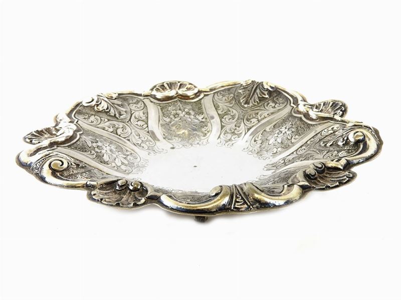 Cestino Rotondo in Argento