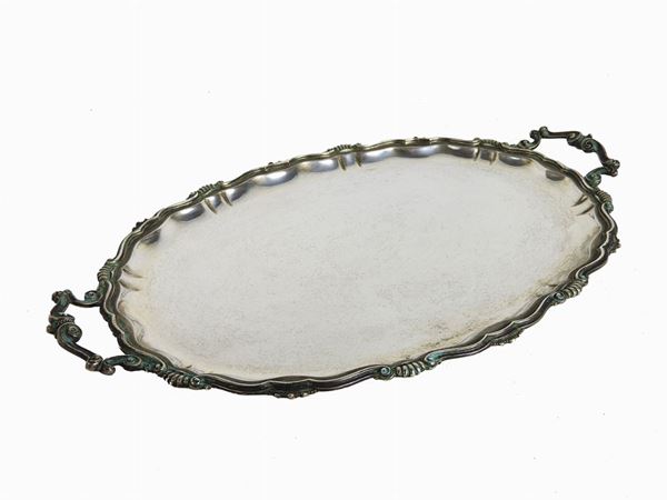 Oval Silver Tray  - Auction Modern and Contemporary Art - IV - Maison Bibelot - Casa d'Aste Firenze - Milano