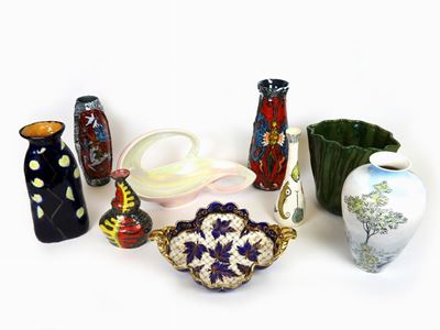 Lotto di Oggetti in Ceramica