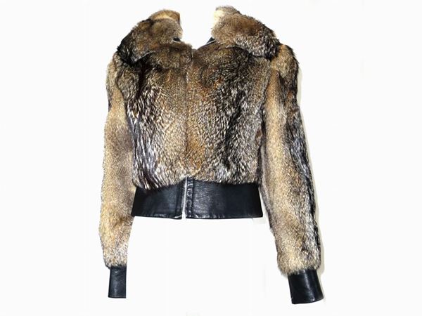 Marmot fur Jacket  (Chiodini, Bologne, Seventies)  - Auction Fiamma Breschi: The Formula 1 Lady - I - Maison Bibelot - Casa d'Aste Firenze - Milano