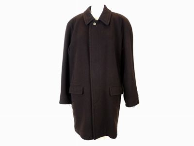 Cappotto in Lana e Cashmere Marrone