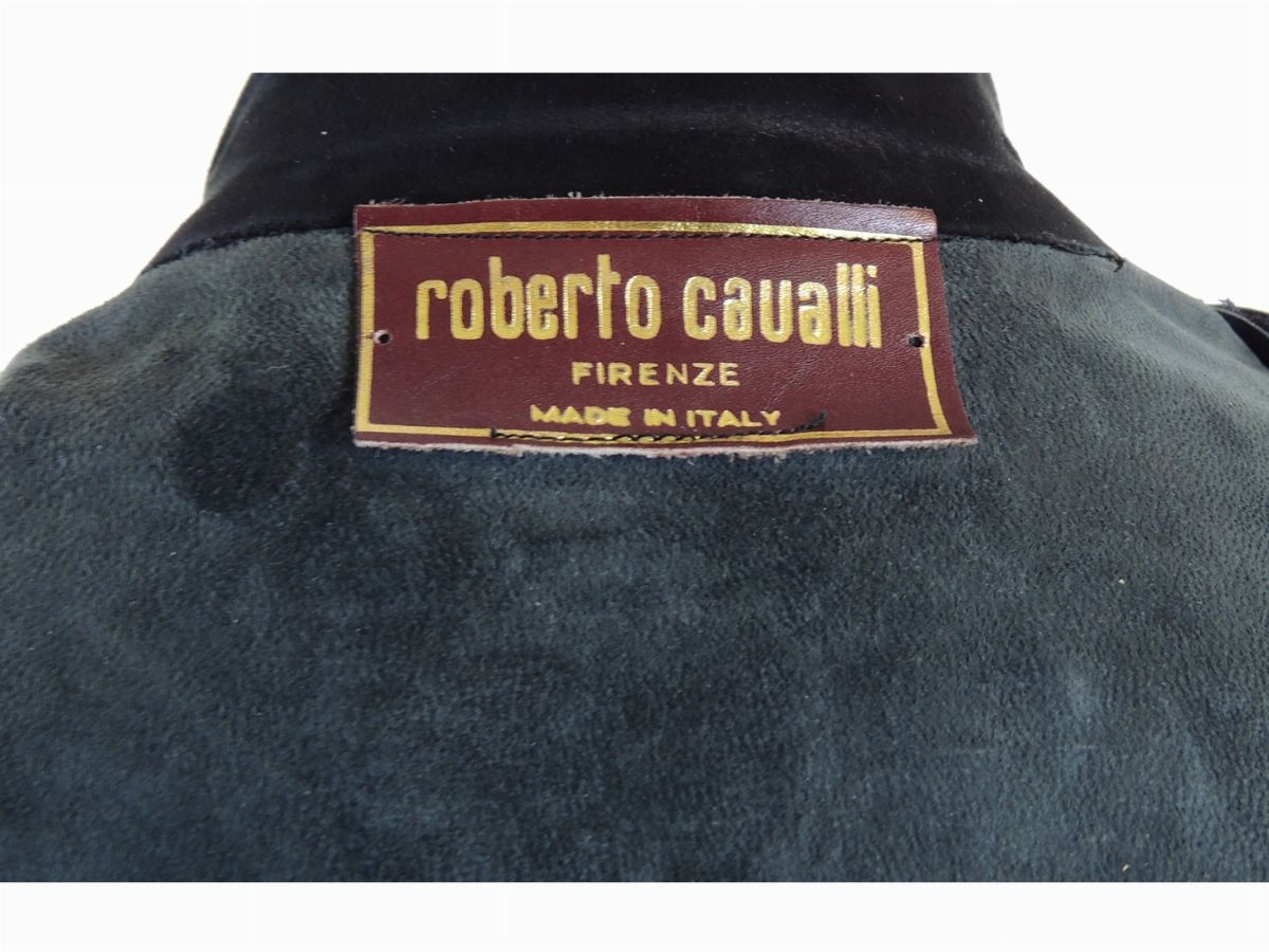 Giacca in Pelle Nera