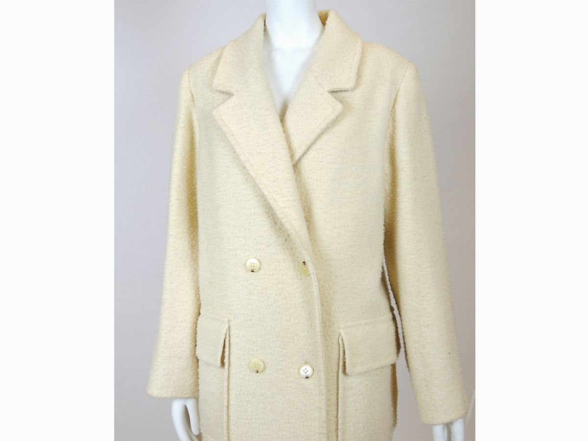 Cappotto in Lana Bianca del Casentino