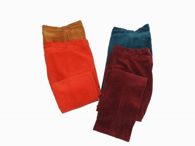 Quattro Pantaloni in Velluto a Coste