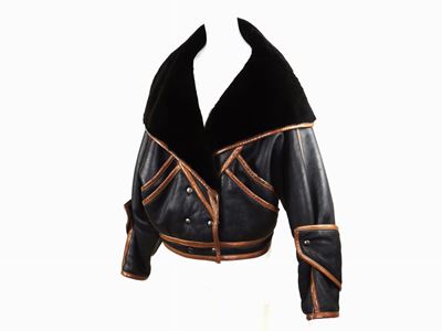 Giubbotto Shearling Nero