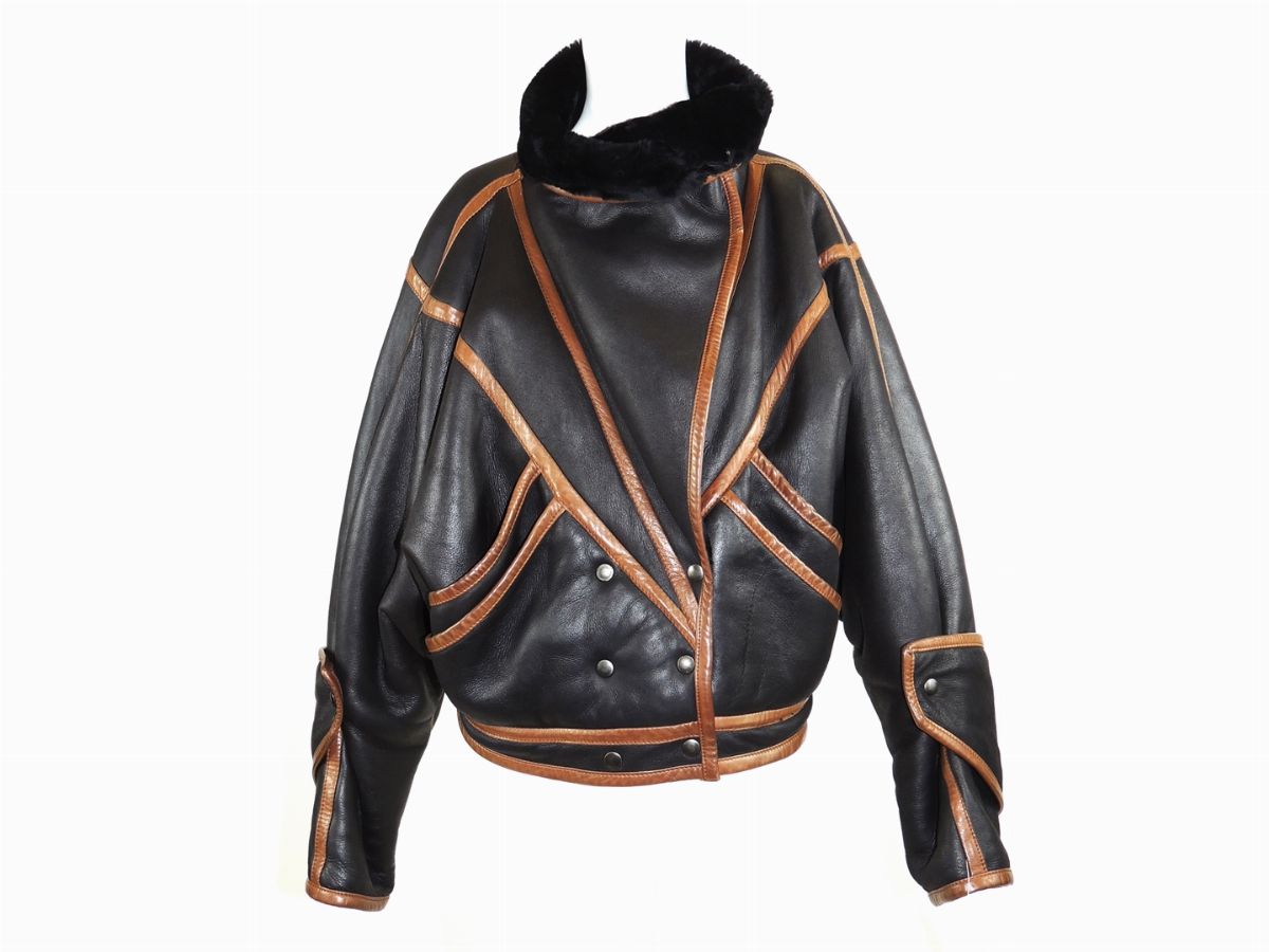 Giubbotto Shearling Nero
