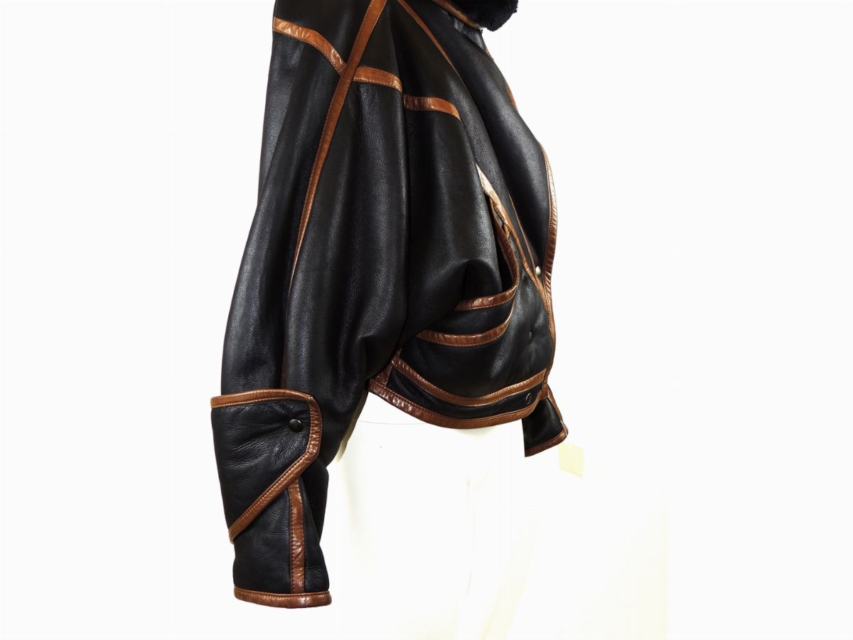 Giubbotto Shearling Nero