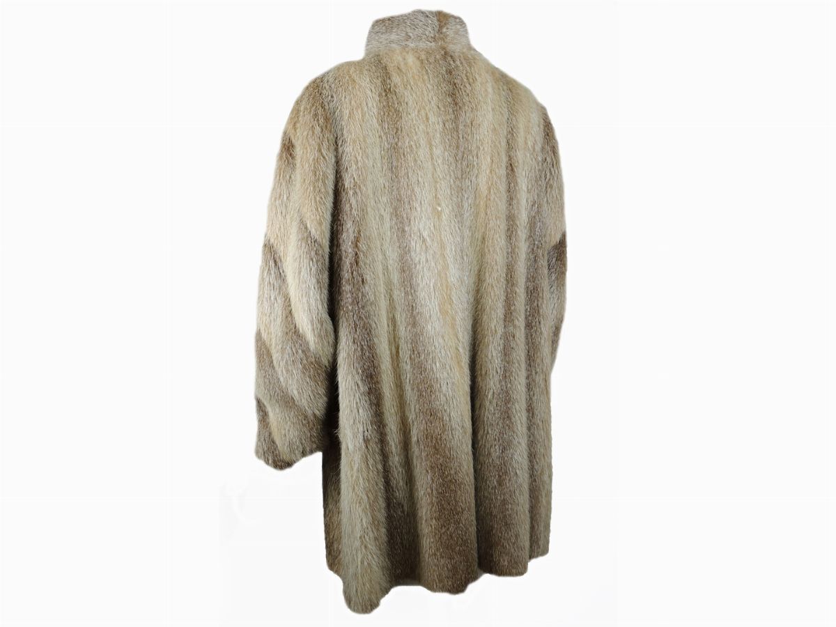Cappotto Trequarti in Castoro Chiaro