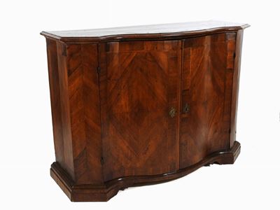 Credenza Impiallacciata in Noce