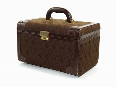 Beauty Case in Tela Marrone Monogram