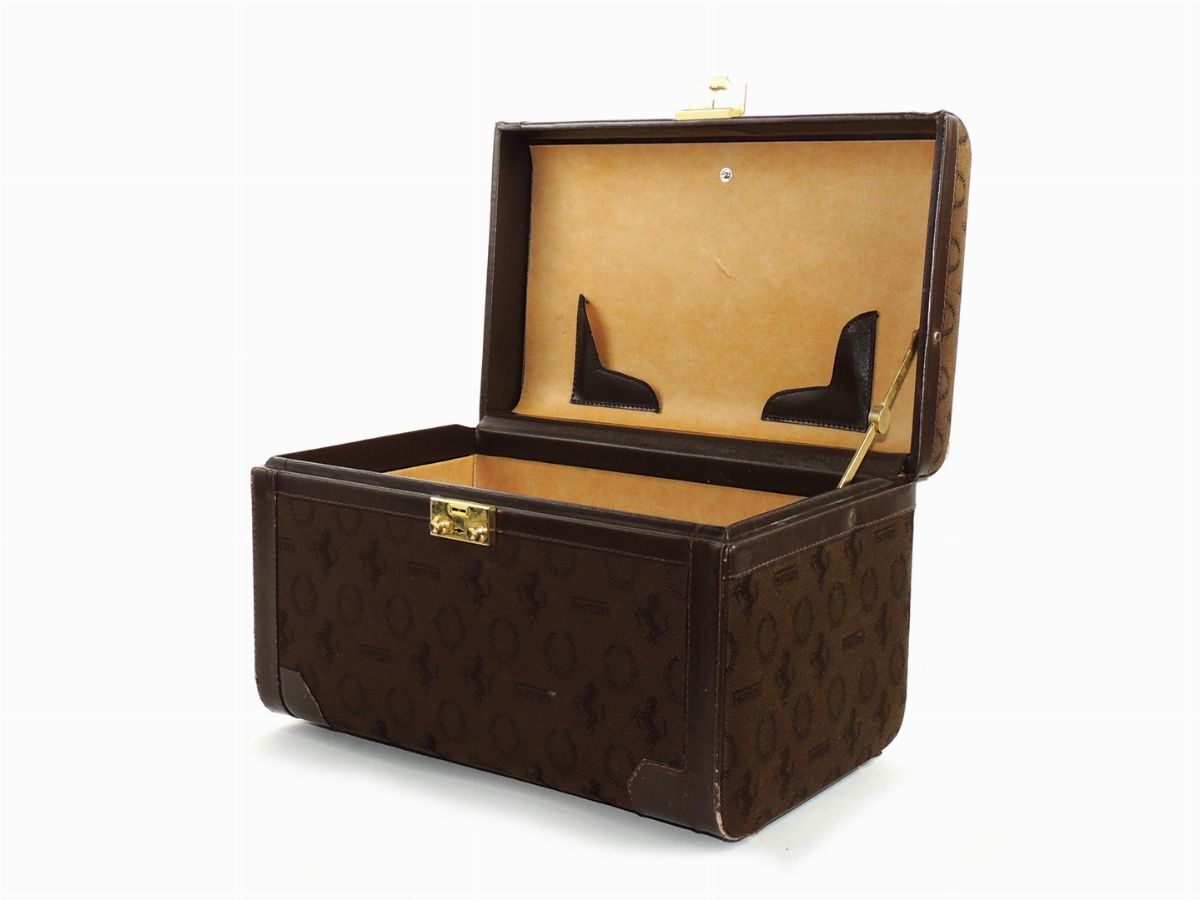 Beauty Case in Tela Marrone Monogram