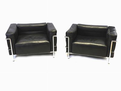 Coppia di Poltrone Lc3