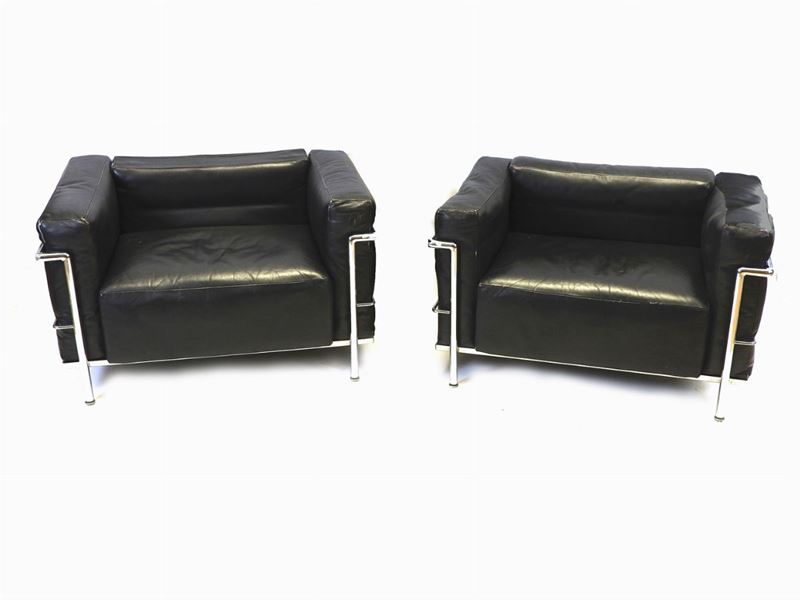 Coppia di Poltrone Lc3