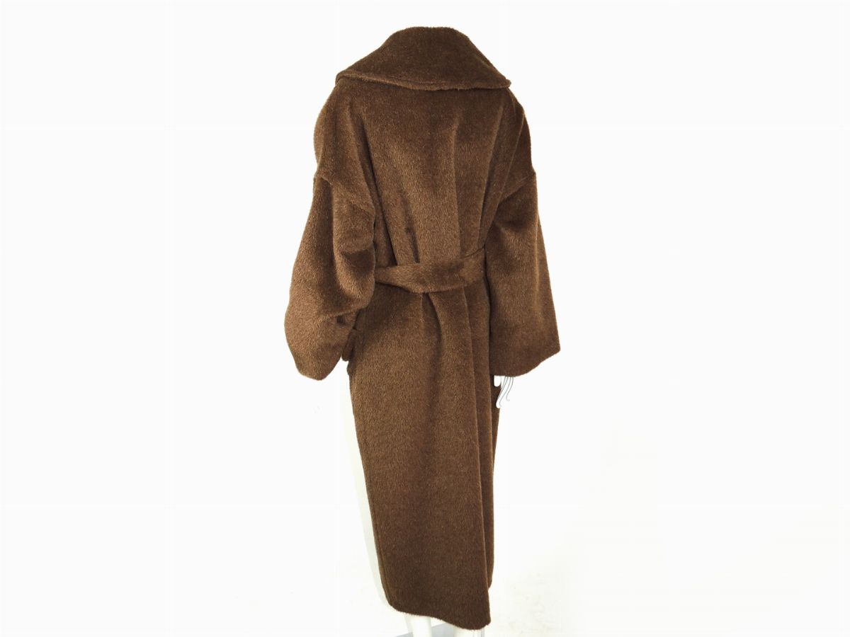 Cappotto in Lana Color Tabacco