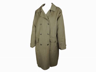 Cappotto in Lana Verde