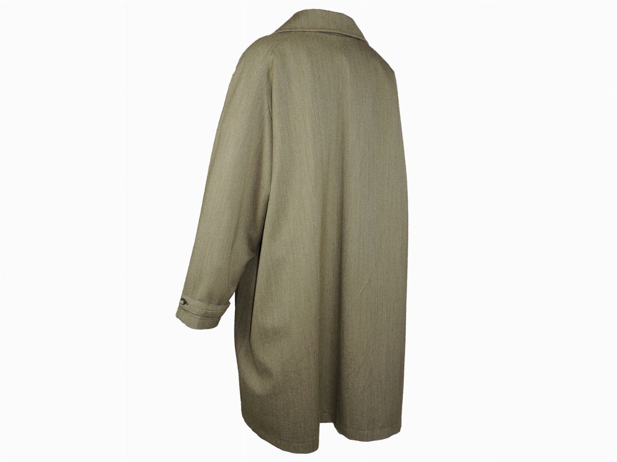 Cappotto in Lana Verde