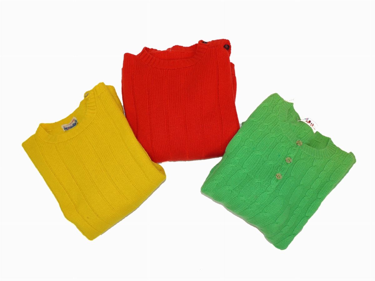 Lotto di Maglie in Lana e Cashmere