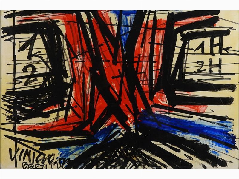 Vinicio Berti - Composizione 1972