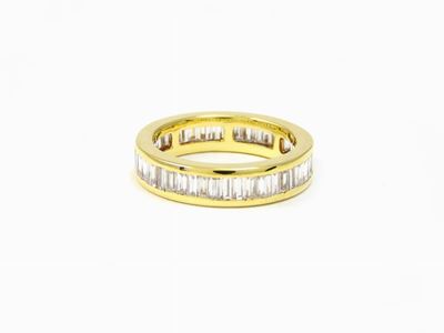 Fede in Oro Giallo e Diamanti