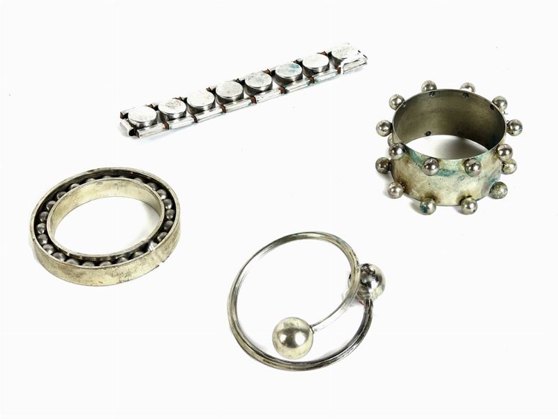 Quattro Bracciali in Argento