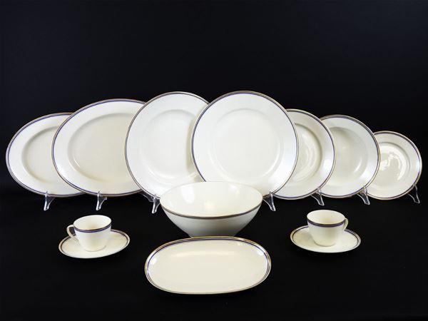 German Porcelain Dish Set  - Auction Fiamma Breschi: The Formula 1 Lady - I - Maison Bibelot - Casa d'Aste Firenze - Milano