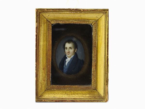 Francesco Catenazzi : Self Portrait  ((1775-1830))  - Auction Modern and Contemporary Art - IV - Maison Bibelot - Casa d'Aste Firenze - Milano