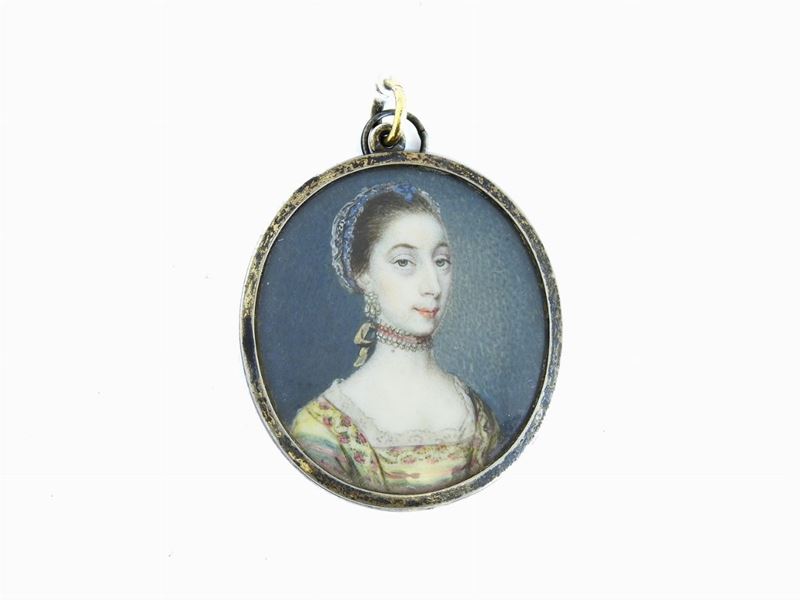 Samuel Cotes - Ritratto di Gentildonna