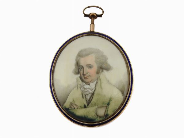 English School of late 18th/early 19th Century  (Portrait of a Gentleman)  - Auction Furniture and Old Master Paintings - III - Maison Bibelot - Casa d'Aste Firenze - Milano