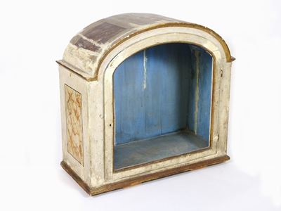 Tabernacolo in Legno Laccato e Dorato