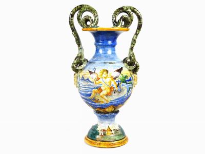 Vaso in Terracotta Smaltata
