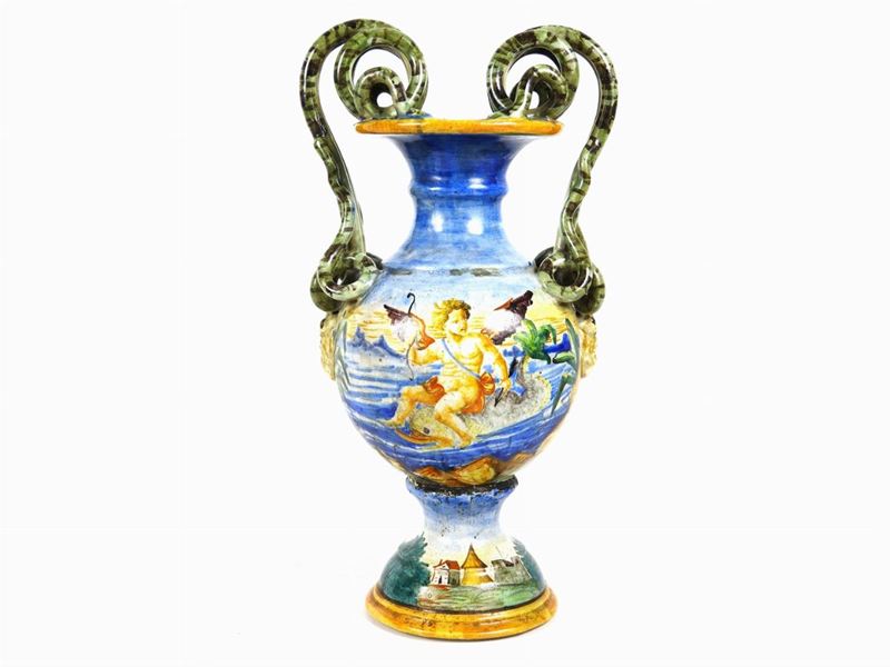 Vaso in Terracotta Smaltata