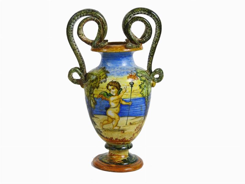 Vaso in Terracotta Smaltata