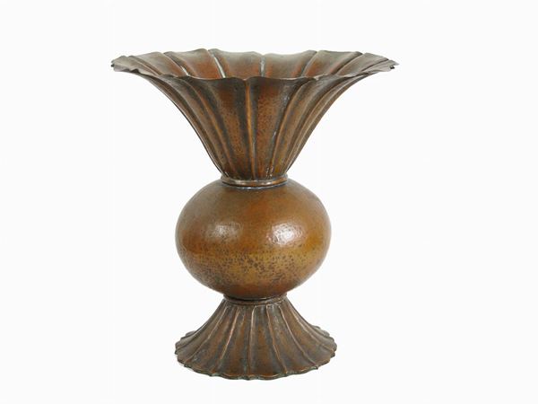 Old Copper Vase  - Auction Déballage: Interiors and Curiosities - I - Maison Bibelot - Casa d'Aste Firenze - Milano