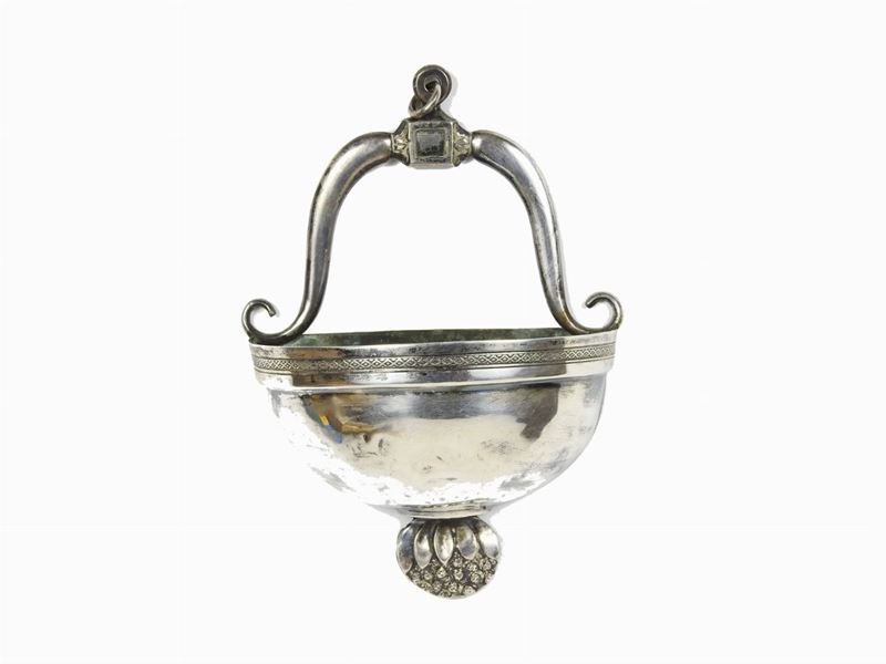 Acquasantiera Pensile in Argento