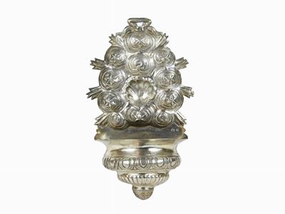 Acquasantiera Pensile in Argento
