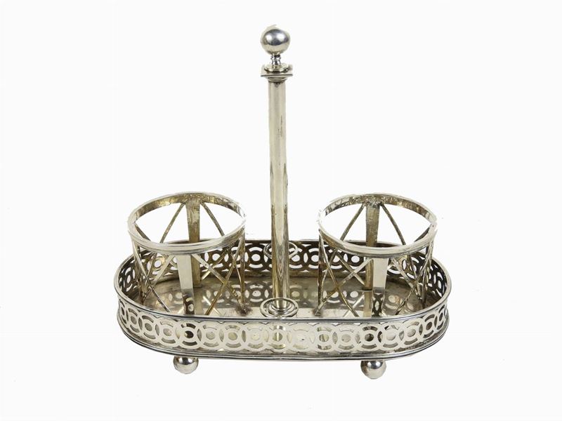 Fusto di Oliera in Argento