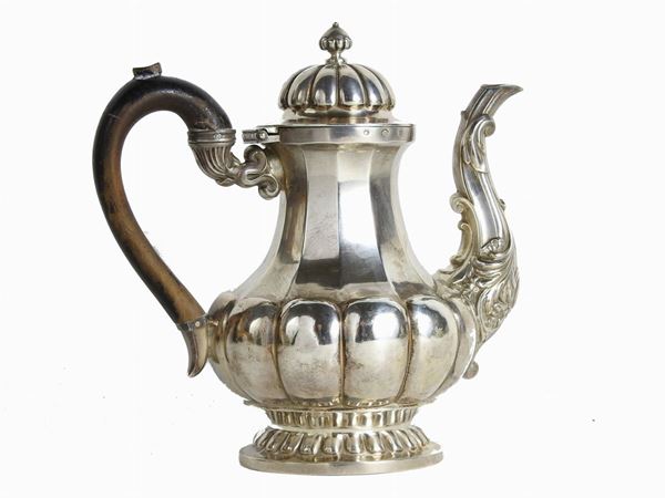 Silver Coffeepot  (Kinkgdom of Sardinia, 19th Century)  - Auction Modern and Contemporary Art - IV - Maison Bibelot - Casa d'Aste Firenze - Milano