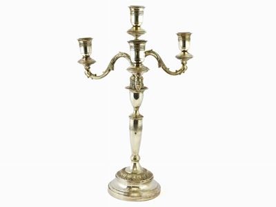 Candelabro in Argento