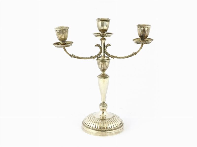 Candelabro in Argento